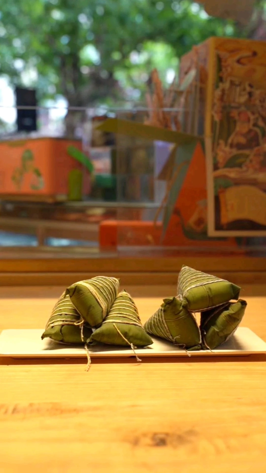 知味观账号的粽子制作视频