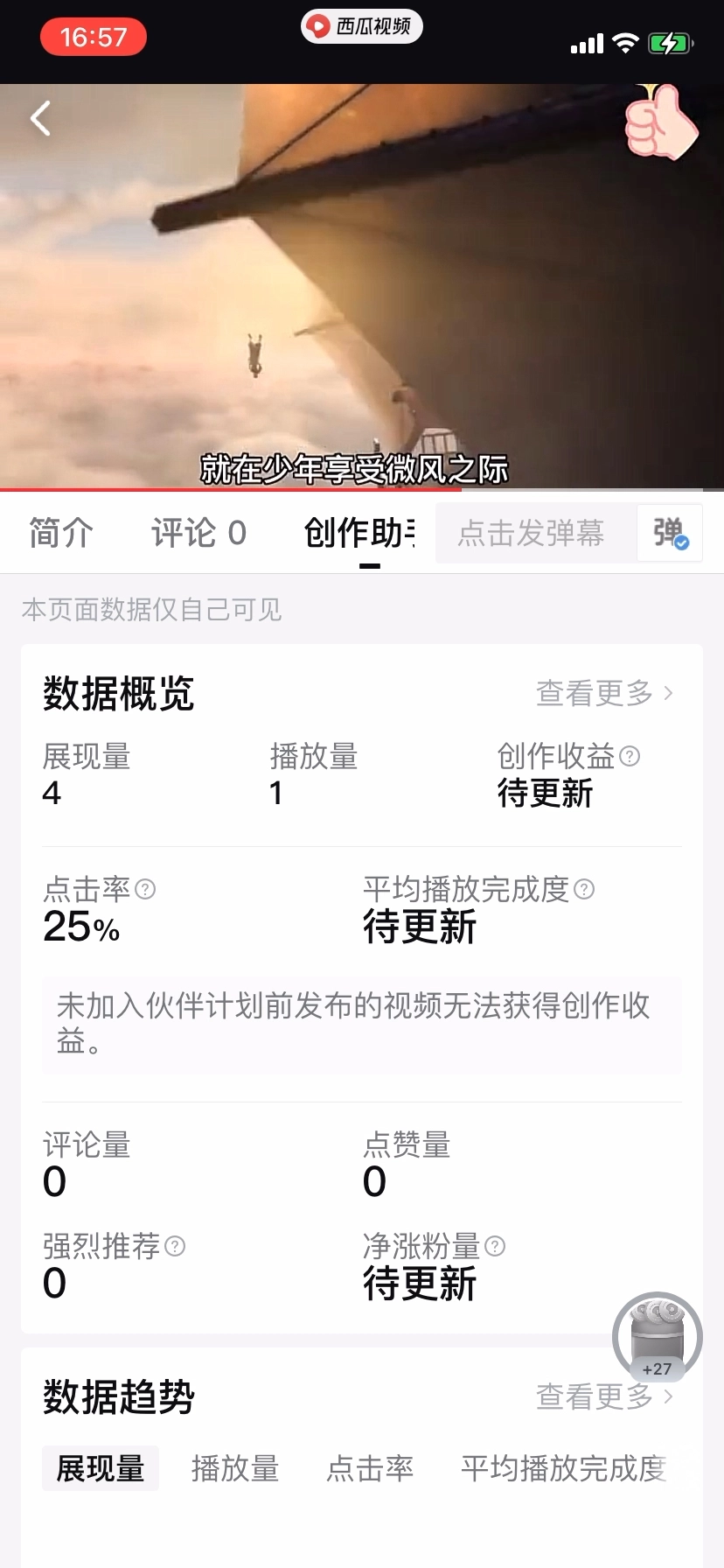 英俊少年尋死意外穿到外太空