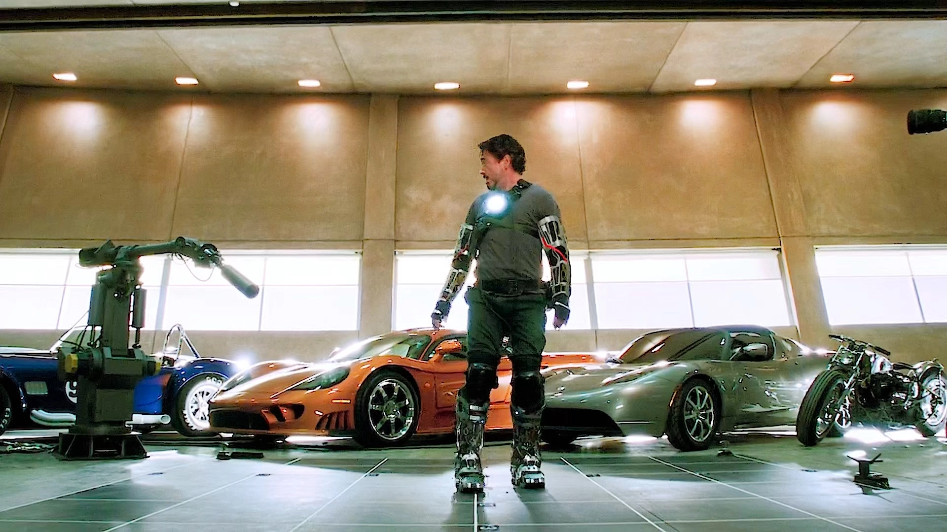 钢铁侠战甲测试名场面