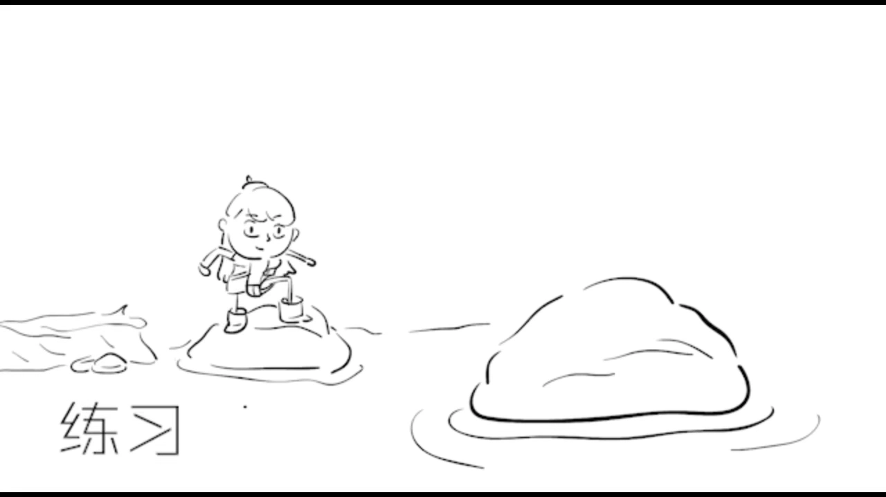 偏卡通類分鏡