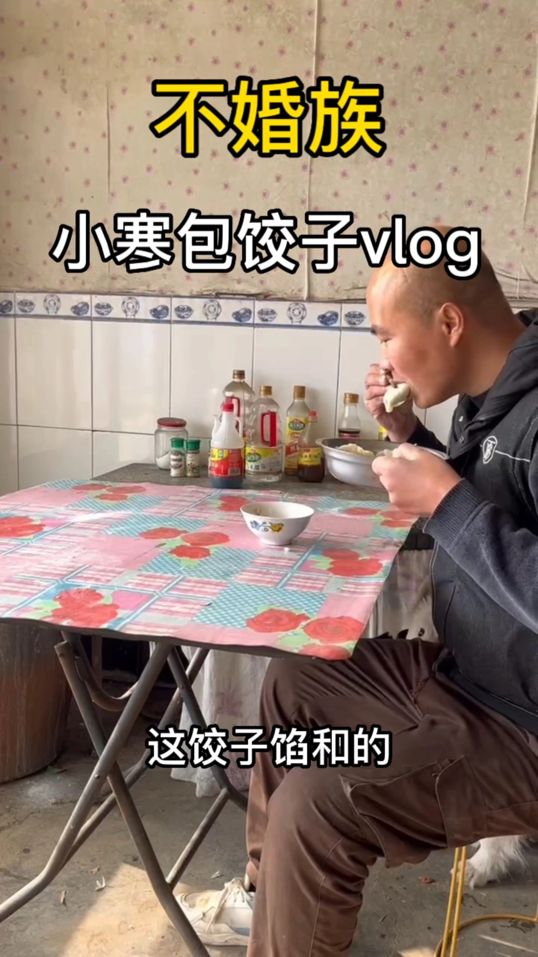 不婚族包饺子日常vlog