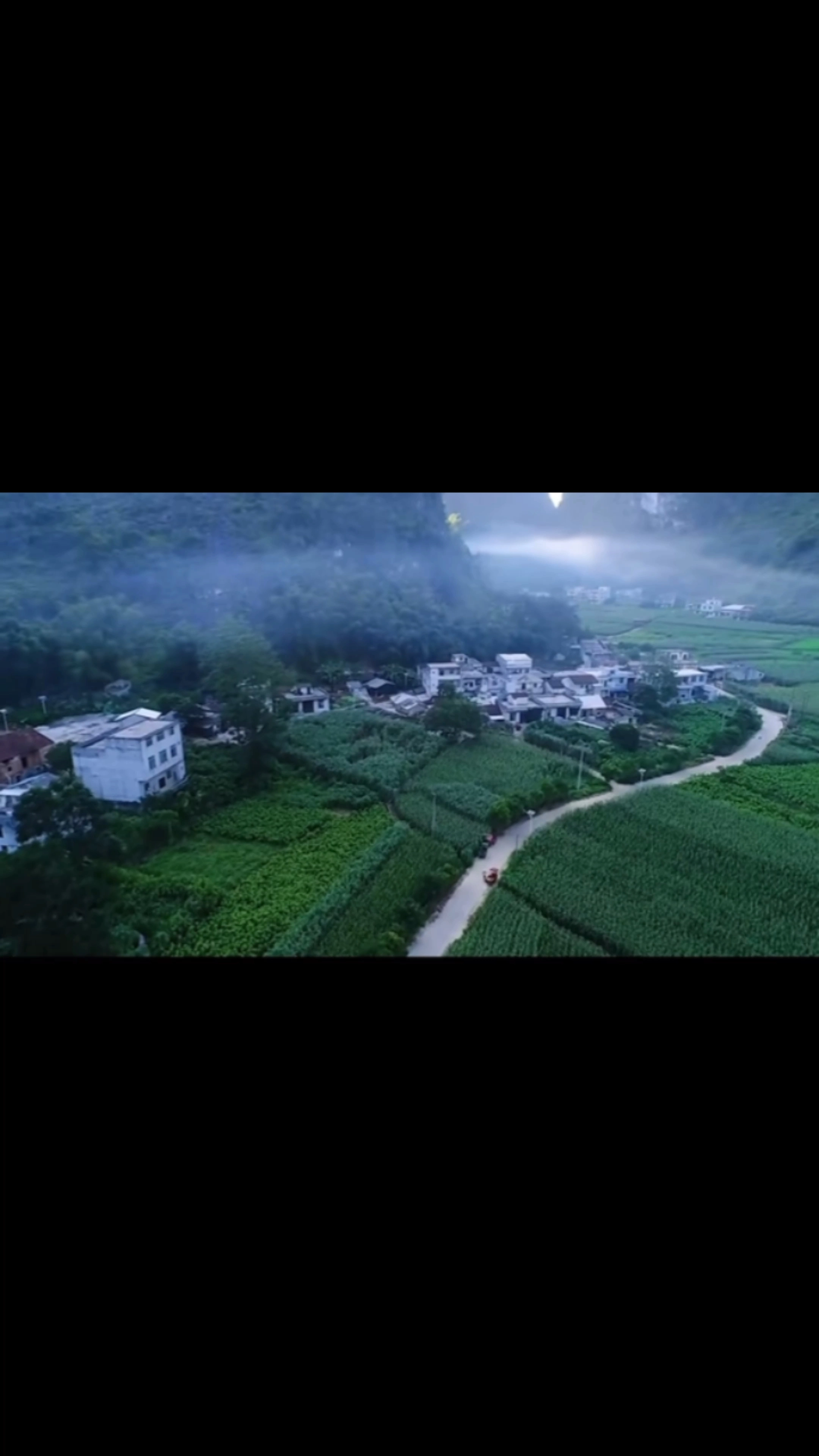 广西大山农村人的生活。