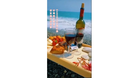 抖音短视频商品广告～红酒 ( 制作样版 )