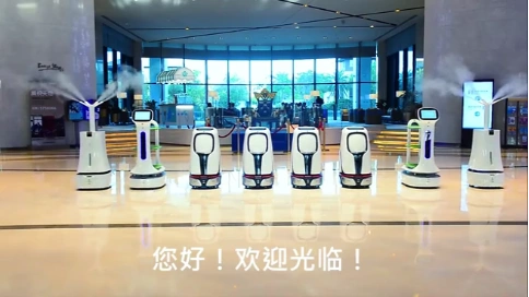 智能服务机器人产品展示