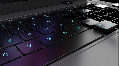 企业宣传片笔记本键盘飘落三维动画C4D+AE