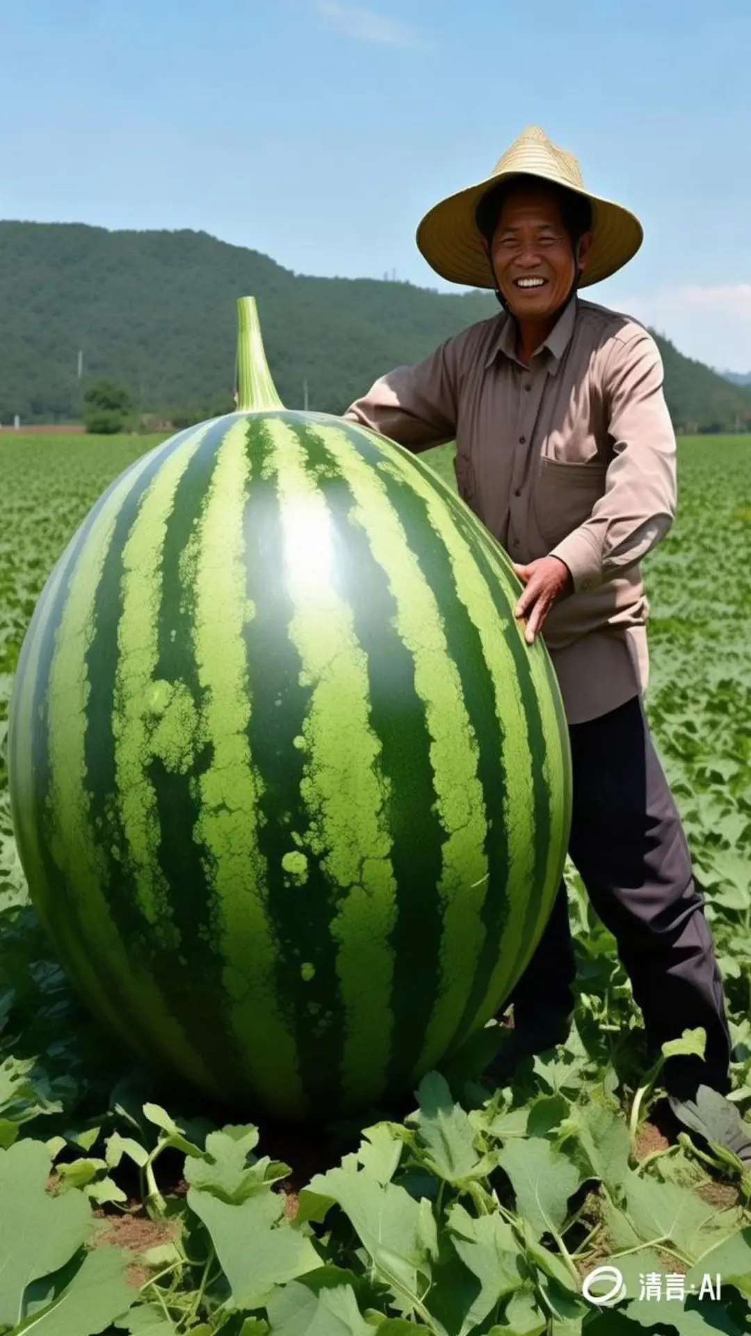 農(nóng)民迎來大豐收，純天然無公害綠色蔬菜