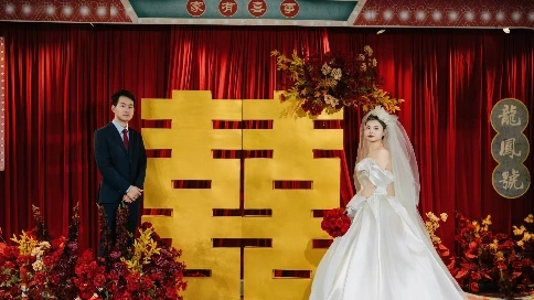 婚禮舞臺拍攝搭建會場布置