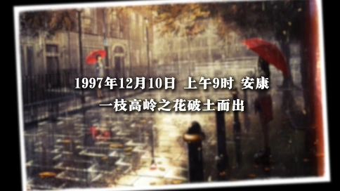 情侣间的生日祝福