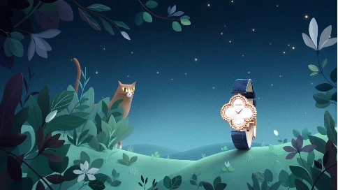UGLY參考推薦【第9期】唯美寫實風《Van Cleef & Arpels-Alhambra Autumn》