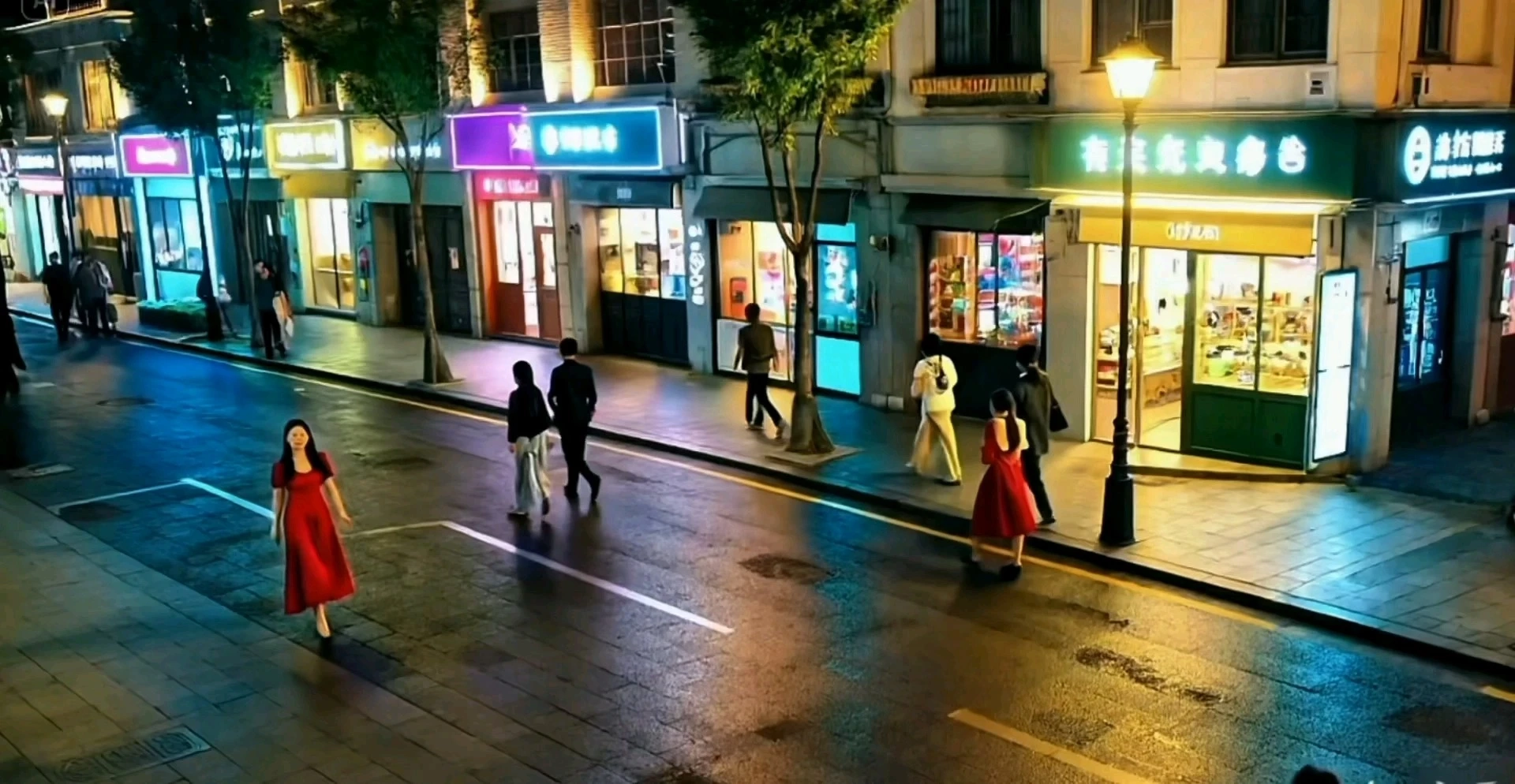 迷人夜色