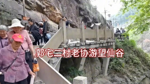 老年协会游江西望仙谷
