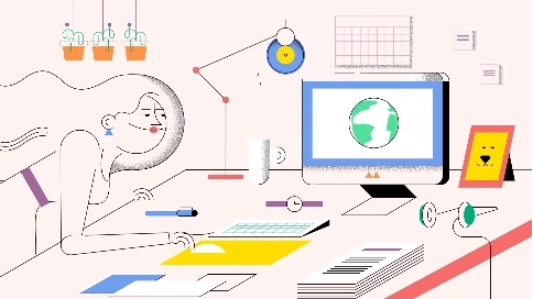 UGLY參考推薦【第18期】描邊風格《Business Academy》