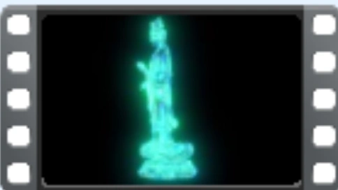 三维全息佛像动画