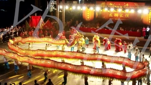 龍獅匯演短視頻