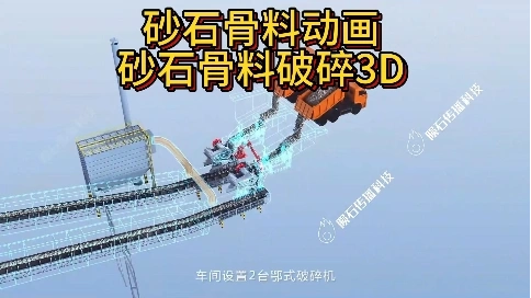 操作流程動畫 砂石骨料破碎生產線