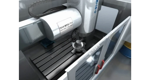 3D制作让机械加工动画更加完美