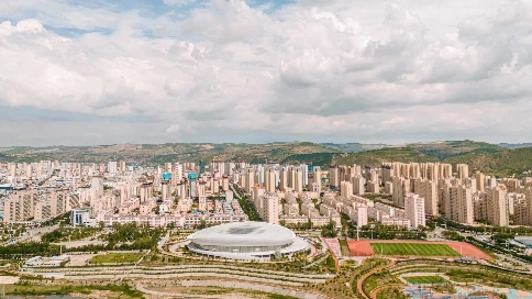 城市宣傳片大范圍延時