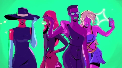 UGLY參考推薦【第89期】逐幀動畫風格《Trident Lipstick》