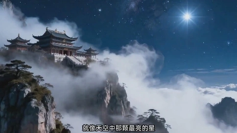 云霧中的天宮