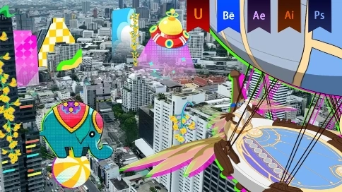 《MCGG缤纷东南亚》实拍+逐帧动画——安戈力