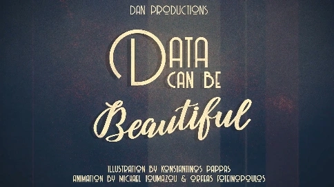 UGLY參考推薦【第102期】復(fù)古藝術(shù)風(fēng)格《data can be beautilue》