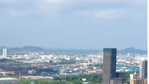 德清县 城市 交通 蓝天白云