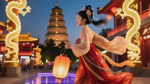 大唐不夜城，梦回盛世长安