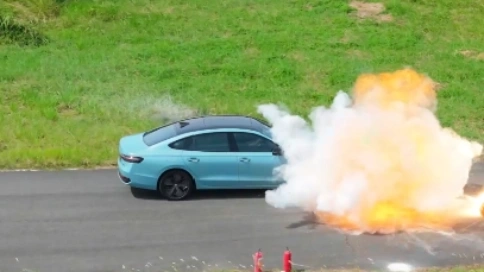 汽车消失魔术——帕萨特