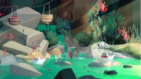 UGLY参考推荐【第129期】插画手绘风格《HUYGENS - Flower》