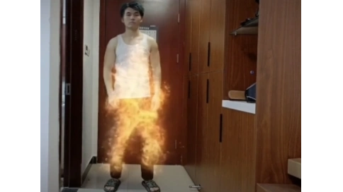 火焰出场消失特效