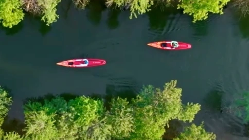 皮划艇水上户外活动创意纪录片