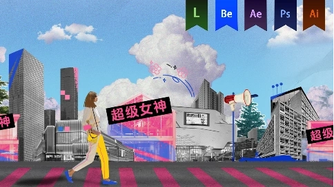 《2025金投赏报奖-超级女神》拼贴动画——安戈力文化