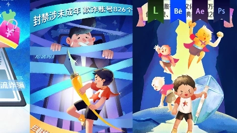 《抖音青少年风险防范》MG动画——安戈力文化