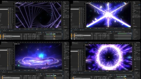 AE游戏特效、盗火行者大招