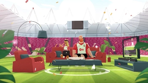 UGLY参考推荐【第154期】扁平风格《Virgin Media – Welcome》