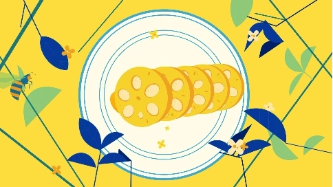 UGLY参考推荐【第156期】扁平风格《ONCE UPON A BITE》