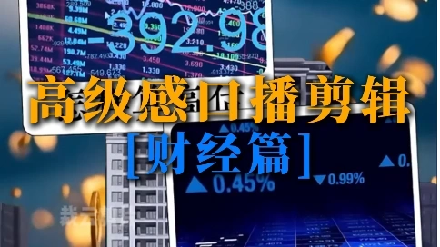 网感口播剪辑练习 财经篇
