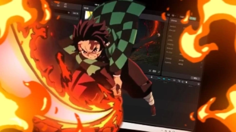 人物3D跳出效果