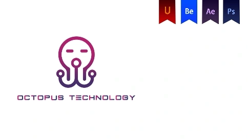 《章鱼logo》逐帧动画——安戈力文化