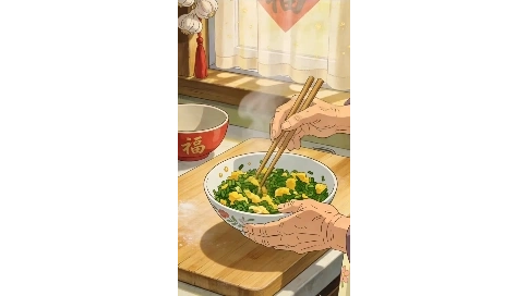 奶奶的温馨时刻