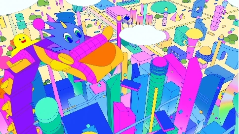 UGLY参考推荐【第174期】抽象扁平风格《KKCOMPANY》