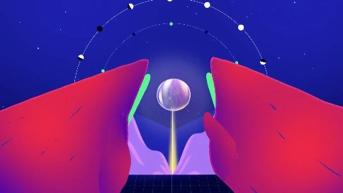 UGLY参考推荐【第175期】抽象科技风格《Dilemma-To be or not to be》