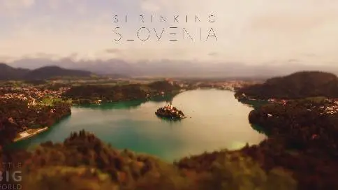 创意风景片《shrinking slovenia》