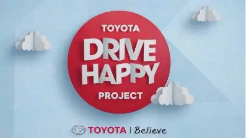 丰田汽车广告《Drive Happy项目》
