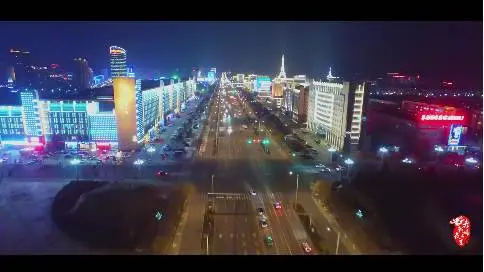 内蒙古赤峰夜色