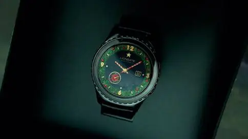 韩国数码产品三星手表创意广告