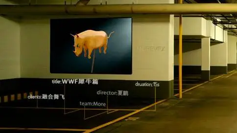 动物保护协会关于保护犀牛公益广告