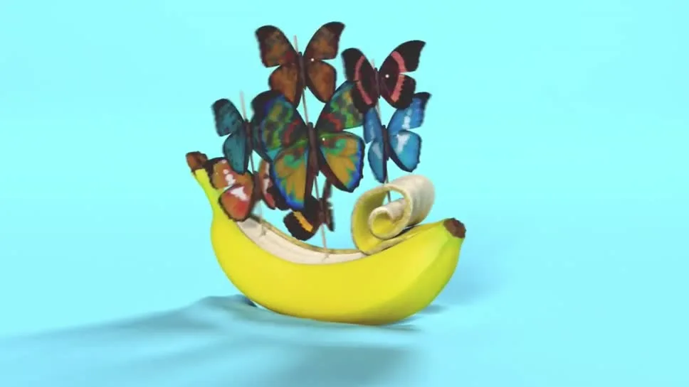 创意动画短片《香蕉来了》